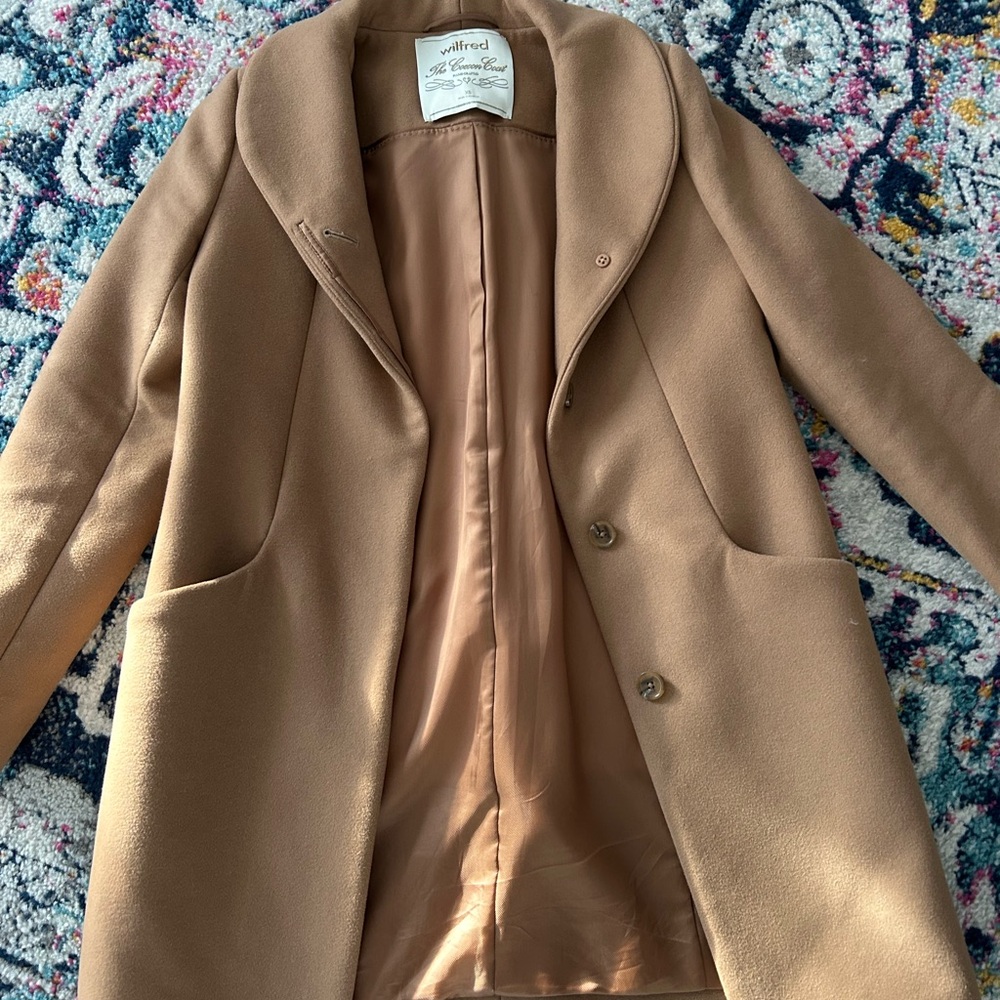 Wilfred Camel Trench Coat